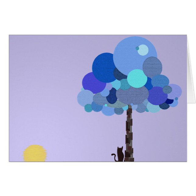 Syd and Blueberry Card (customisable) (Front Horizontal)