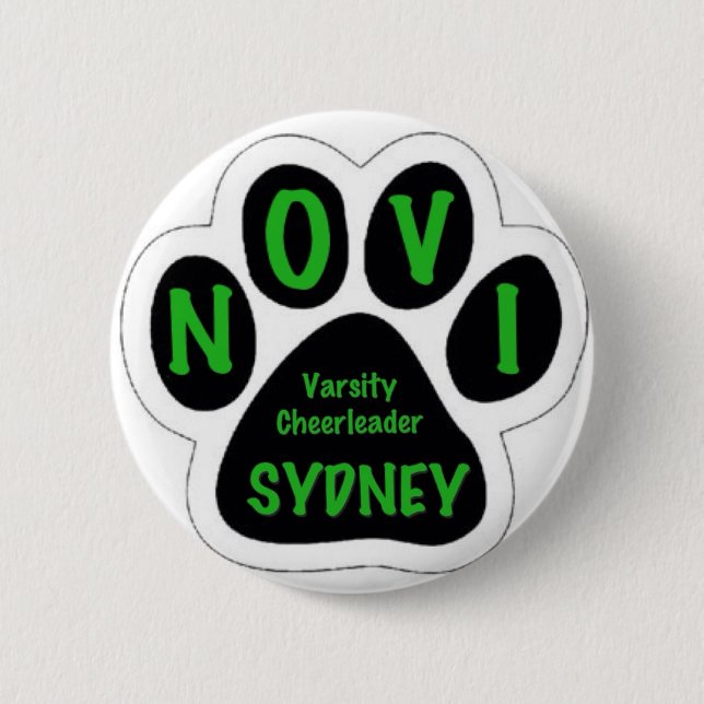 Sydney 6 Cm Round Badge (Front)