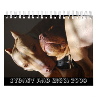 Sydney and Ziggi 2009 Calendar