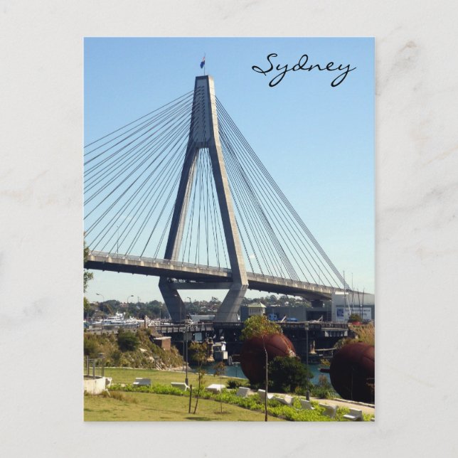 sydney anzac bridge postcard (Front)