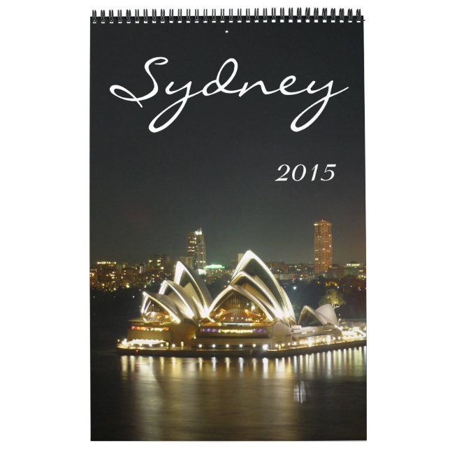 sydney australia 2015 calendar (Cover)