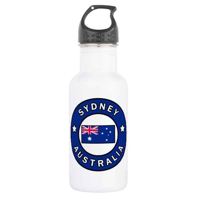 Sydney Australia 532 Ml Water Bottle (Front)