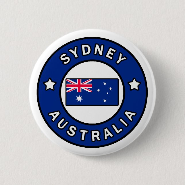 Sydney Australia 6 Cm Round Badge (Front)