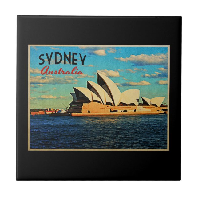 Sydney Australia Ceramic Tile (Front)