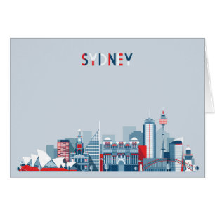 Sydney Australia City Skyline