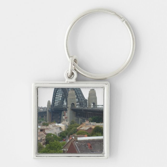 Sydney, Australia. Harbour Bridge. Key Ring (Front)
