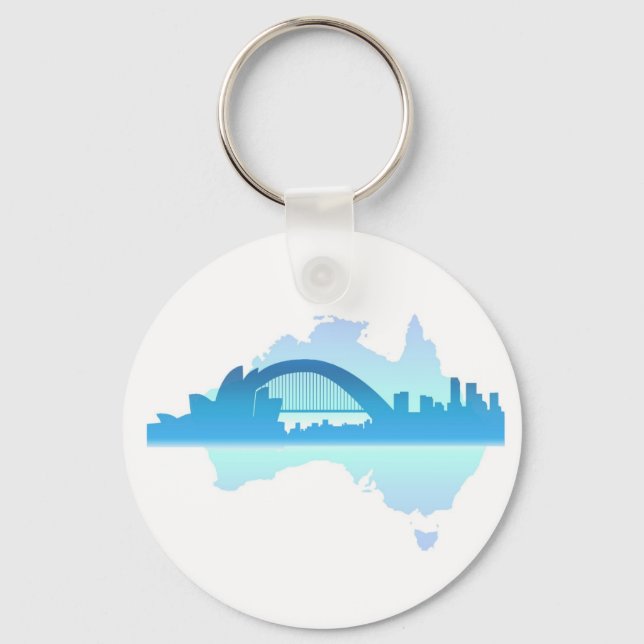 Sydney Australia Key Ring (Front)