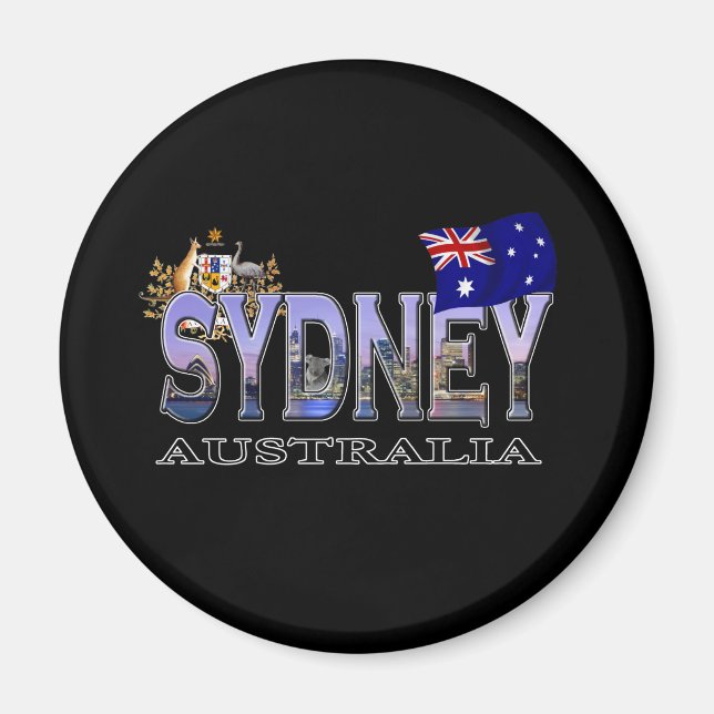 Sydney Australia Magnet (Front)