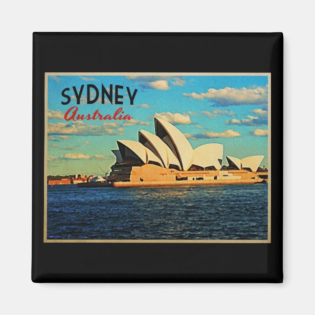 Sydney Australia Magnet (Front)