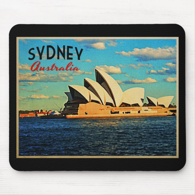 Sydney Australia Mouse Pad (Front)