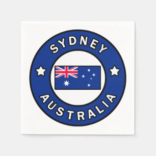 Sydney Australia Napkin