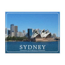 Sydney Australia Opera House Vintage