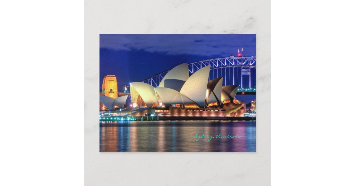 Sydney, Australia post card | Zazzle