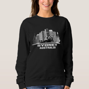 Sydney Australia Skyline Australians Australian Ci Sweatshirt