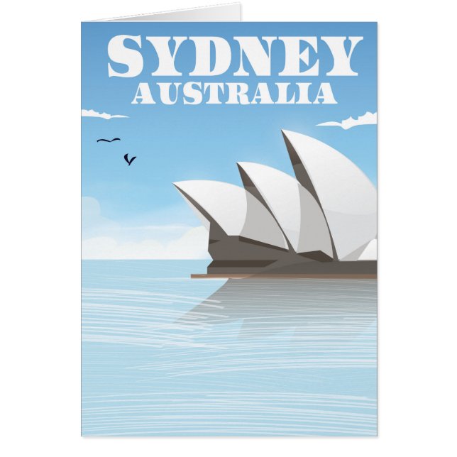 Sydney Australia Travel poster (Front)