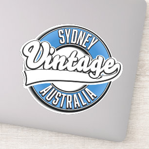 Sydney Australia Vintage style logo