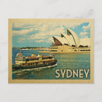Sydney Australia Vintage Travel