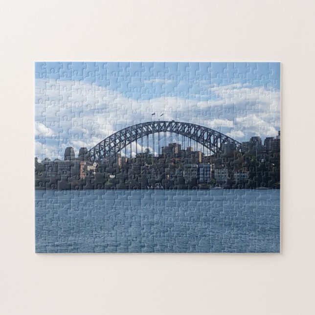 sydney bridge homes jigsaw puzzle (Horizontal)