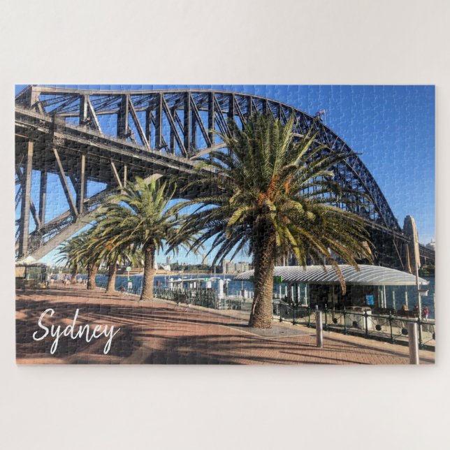 sydney bridge milsons point jigsaw puzzle (Horizontal)