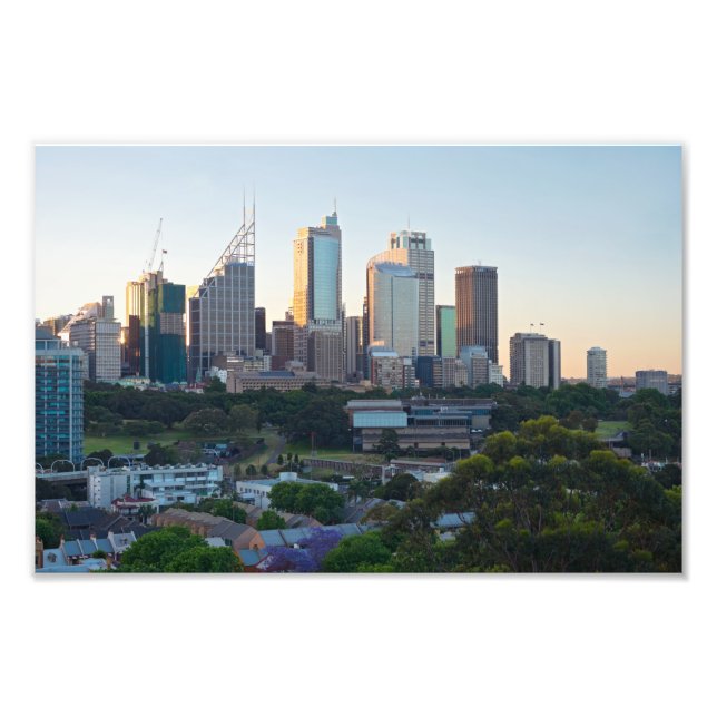 Sydney Business Centre Skyscrapers Photo Print (Front)