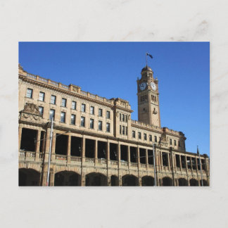 Sydney Central Railway Station Building Postcard