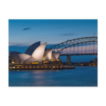 Sydney cityscape at night, Australia
