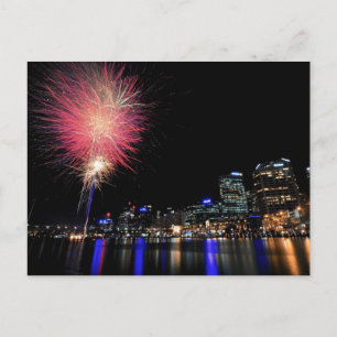 Sydney Fireworks Postcard