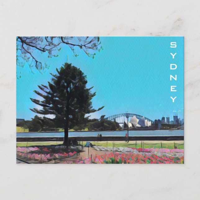 sydney gardens postcard (Front)