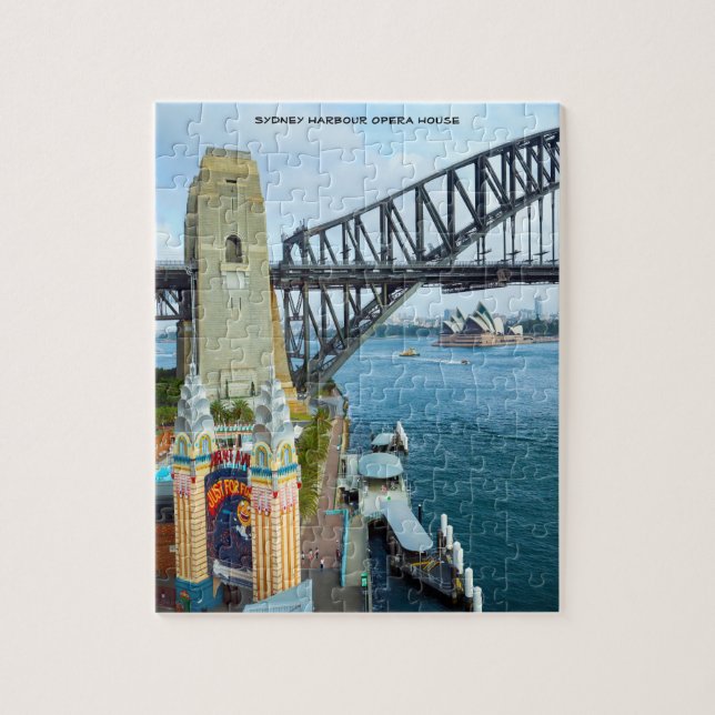 Sydney Harbor Opera House Australia Jigsaw Puzzle (Vertical)