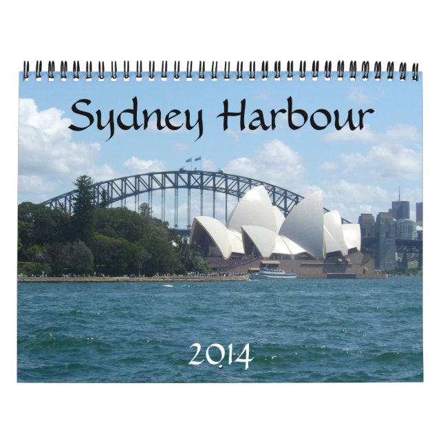 sydney harbour 2014 calendar (Cover)