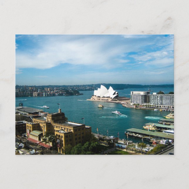 Sydney Harbour and the Opera House - Postcard (Front)