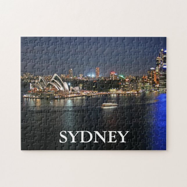 Sydney Harbour at Circular Quay Jigsaw Puzzle (Horizontal)