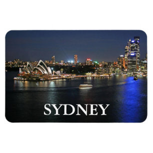 Sydney Harbour at Circular Quay Magnet