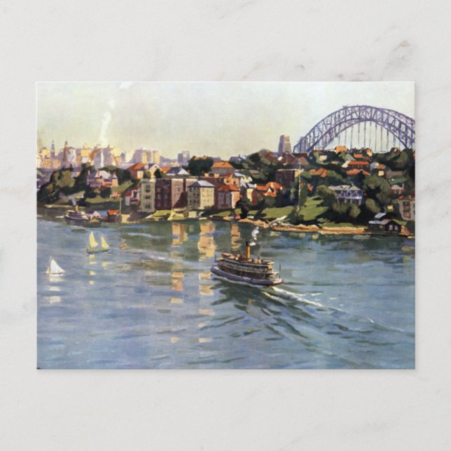 Sydney Harbour Australia Postcard (Front)