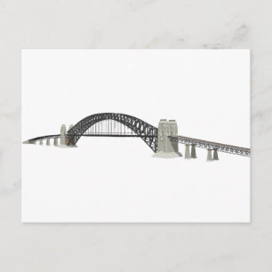 Sydney Harbour Bridge: 3D Model: Postcard