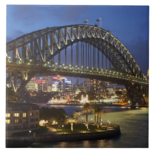 Sydney Harbour Bridge and Park Hyatt Sydney Hotel Ceramic Tile