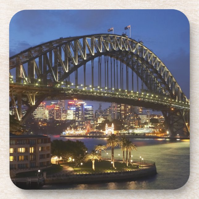 Sydney Harbour Bridge and Park Hyatt Sydney Hotel Coaster (Front)