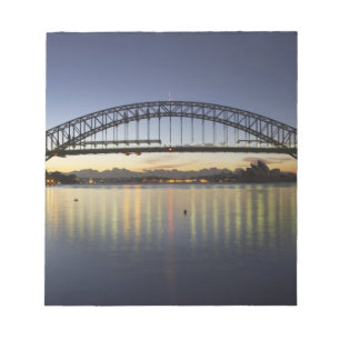 Sydney Harbour Bridge and Sydney Opera House at Notepad