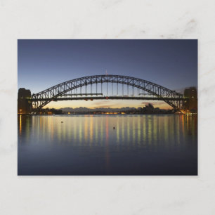 Sydney Harbour Bridge and Sydney Opera House at Postcard