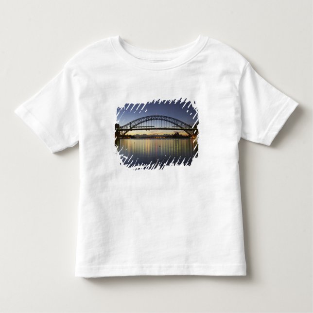Sydney Harbour Bridge and Sydney Opera House at Toddler T-Shirt (Front)