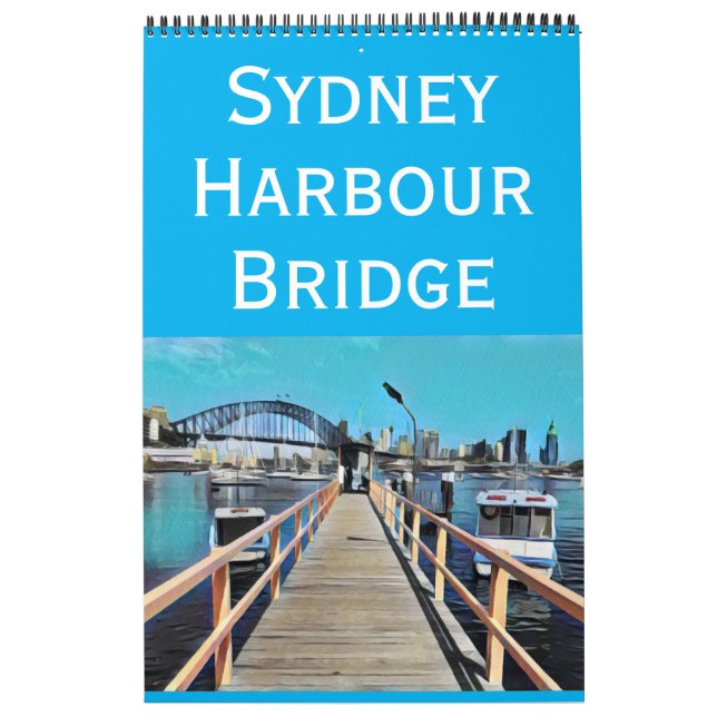 sydney harbour bridge australia calendar (Cover)