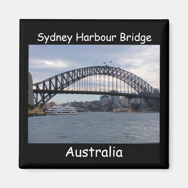 Sydney Harbour Bridge, Australia magnet (Front)