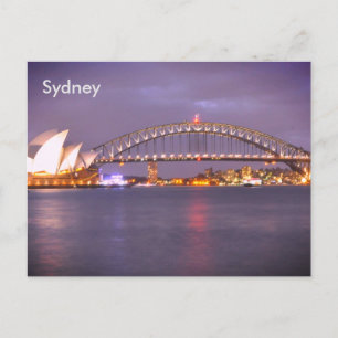 Sydney Harbour Bridge Australia Postcard