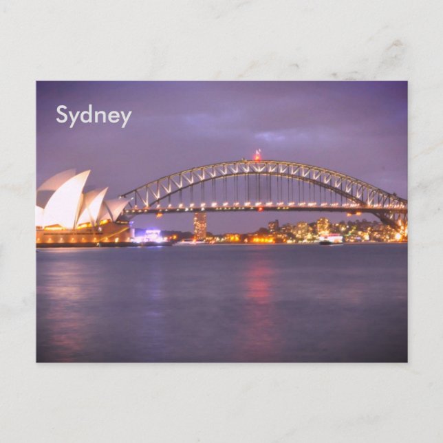 Sydney Harbour Bridge Australia Postcard (Front)