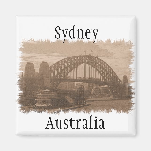 Sydney Harbour Bridge magnet (Front)