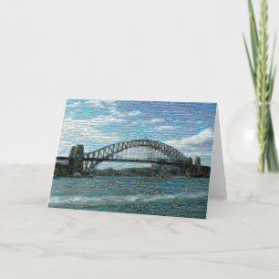 Sydney Harbour Bridge (Mosaic) Card