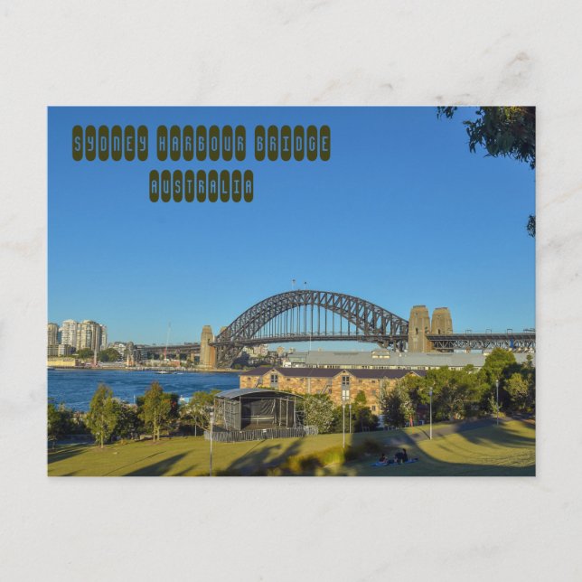 Sydney Harbour Bridge Postcard (Front)