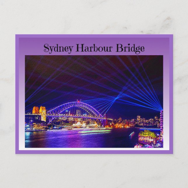 Sydney Harbour Bridge Postcard (Front)