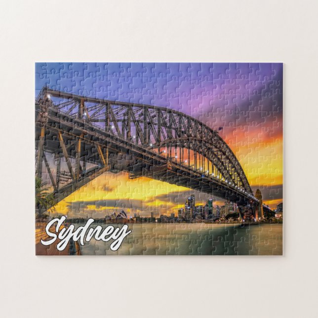 Sydney Harbour Bridge, Sydney, Australia Jigsaw Puzzle (Horizontal)