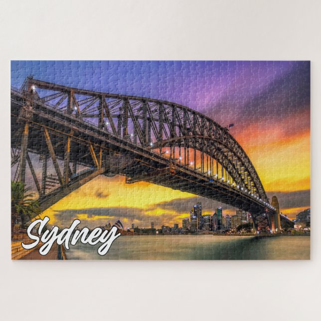 Sydney Harbour Bridge, Sydney, Australia Jigsaw Puzzle (Horizontal)